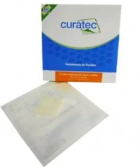 Curatec - Curativo Alginato de Cálcio e Sódio 15cm x 25cm