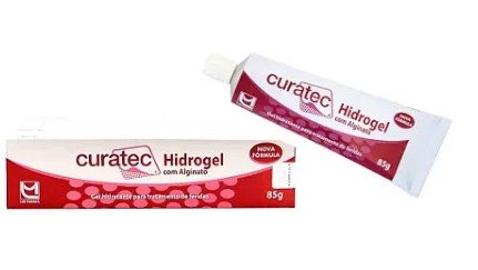 Curatec - Curativo Hidrogel com Alginato Cálcio 85g