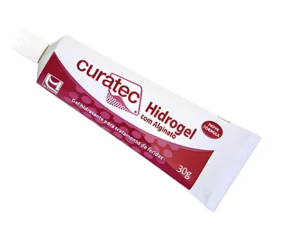 Curativo Hidrogel com Alginato Cálcio- Curatec - 30g