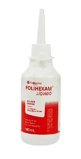 Helianto - Solução Aquosa P/ Limpeza de Feridas com PHMB 0,1% 100ml Polihexam