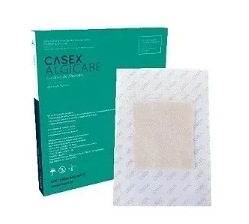 Casex - Curativo de Alginato de Cálcio e Sódio 10cm x 10cm - Unidade
