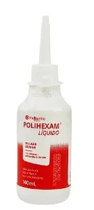 Helianto - Solução Aquosa P/ Limpeza de Feridas com PHMB 0,1% 100ml Polihexam