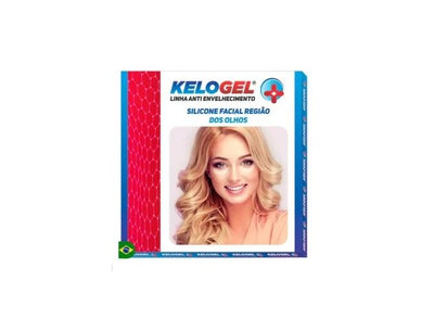Adesivo Kelogel em Silicone Anti-Sinais 2 Unidades Olhos ou Bigode Chinês