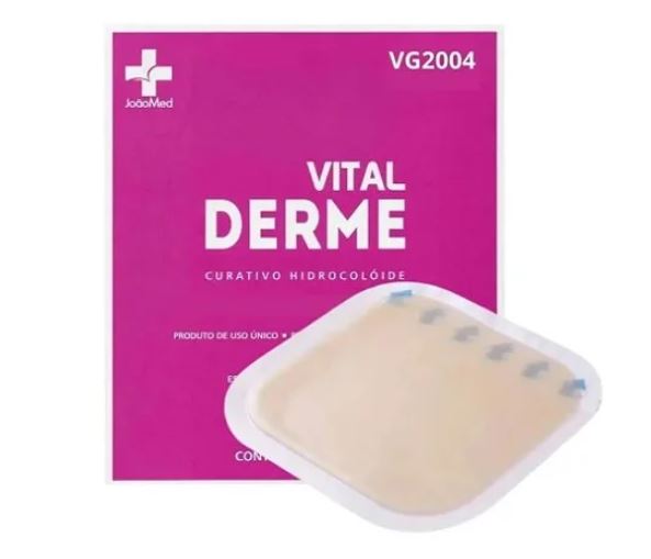 Curativo Vital Derme Hidrocoloide 20 x 20cm Regular Unidade