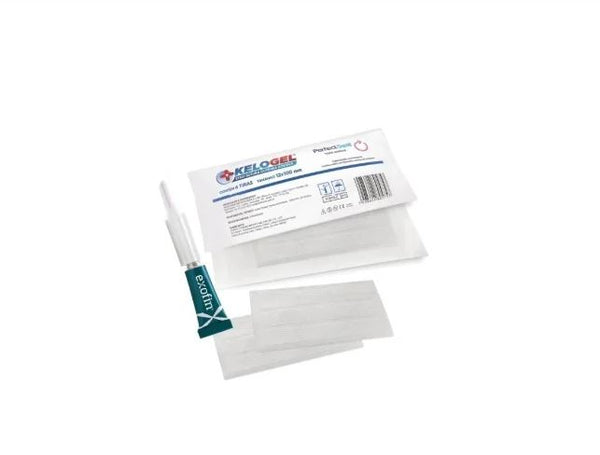 Kit Kelogel em Adesivo Cirúrgico 60cm Steristrip + Exofin 1mL