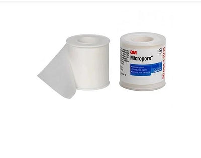 Fita Micropore da 3M  50mm x 10mt Branca